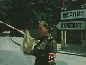 Soviet Union Traffic Guard GIF