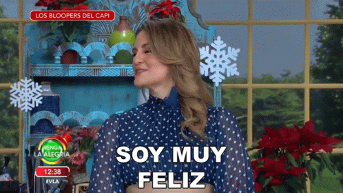 Soy Muy Feliz Flor Rubio GIF