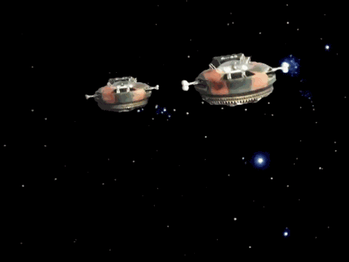 Space Battle Space Ships GIF