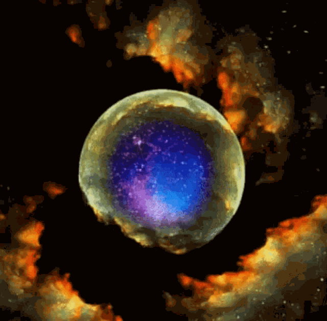 Space Bubble GIF