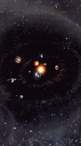 Space In The Beginning GIF