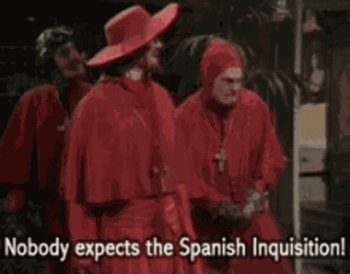 Spanish Inquisition GIF