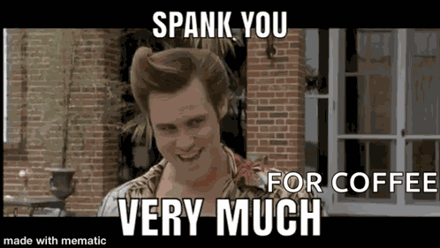 Spank You Ace Ventura GIF