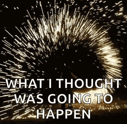 Sparkler Happy New Year GIF