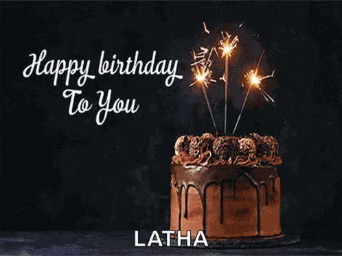 Sparklers Birthday GIF