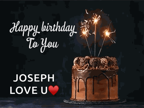 Sparklers Birthday GIF