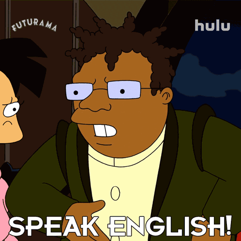Speak English Hermes GIF