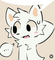 Speech-bubble Boykisser Sticker