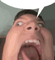 Speech Bubble Funny Sticker