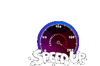 Speed Speed Up Sticker