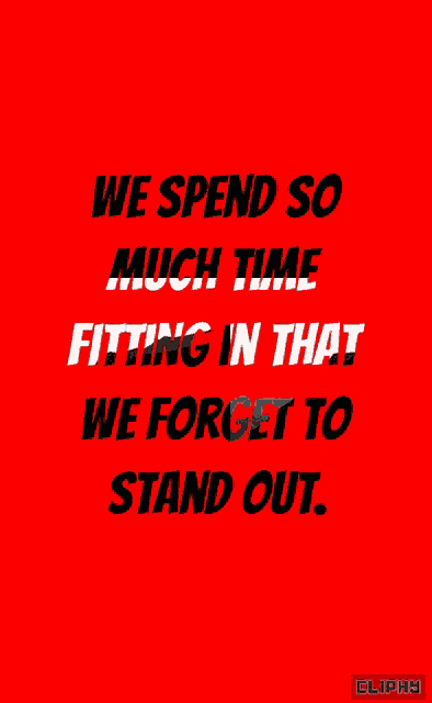 Spend Time Fitting In GIF