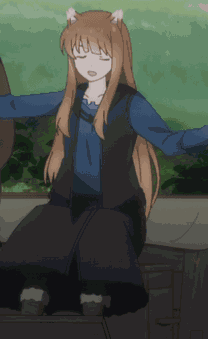 Spice And Wolf Wolf Whistle GIF