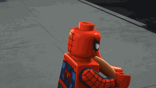 Spider-man Lego GIF