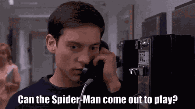 Spider Man Play GIF