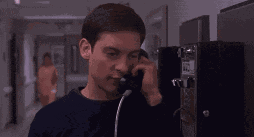 Spider Man Telephone GIF