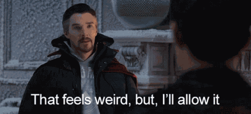 Spiderman Doctor Strange GIF