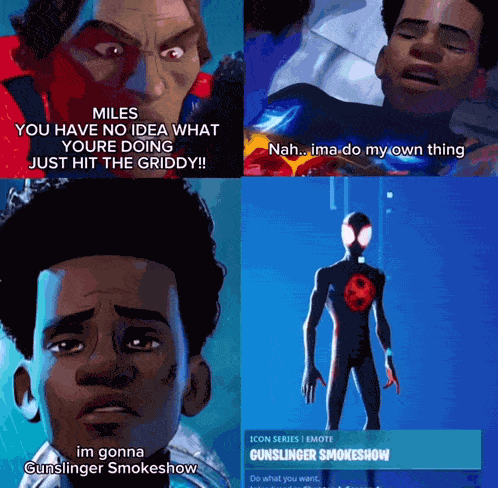 Spiderman Fornite GIF