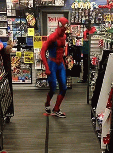 Spiderman Happy Dance GIF