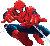 Spiderman Superhero Sticker