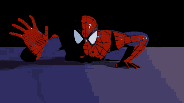 Spiderman Tnas Spiderman GIF