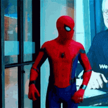Spiderman Trying To Look Cool GIF