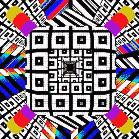 Spinning Psychedelic GIF