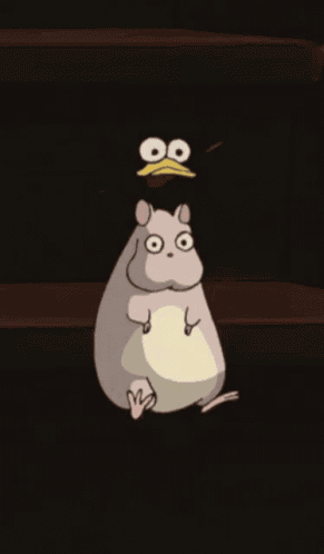 Spirited Away Gerbil GIF
