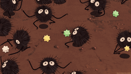 Spirited Away Susuwatari GIF