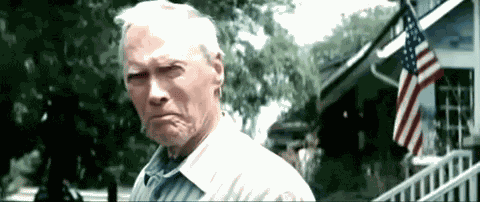 Spit Clint Eastwood GIF