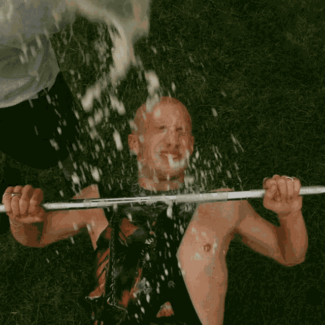 Splashed On Face Drug Church GIF