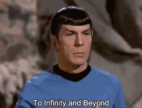 Spock To Infinity And Beyond GIF