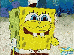 Sponge Bob Happy GIF