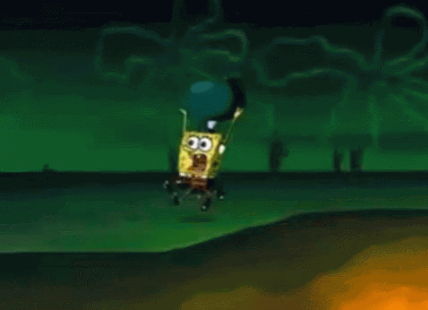 Sponge Bob Night GIF