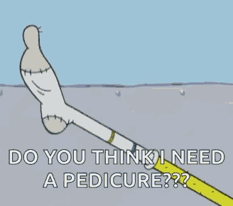 Sponge Bob Socks GIF