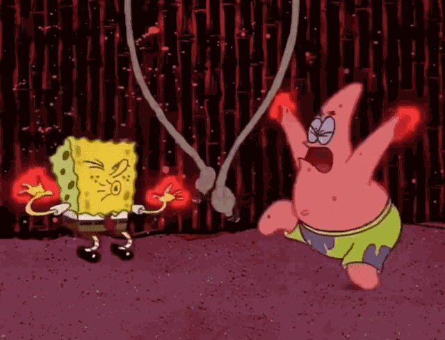 Sponge Bob Square Pants Patrick Star GIF