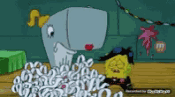 Sponge Bob The Chaperone GIF