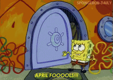 Spongebob April Fools GIF