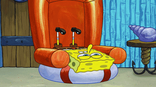 Spongebob Bored GIF