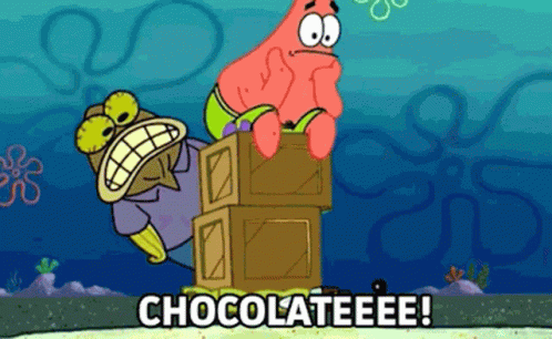 Spongebob Chocolate GIF