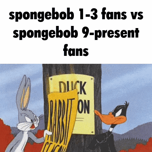 Spongebob Duck Season GIF