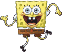 Spongebob Flip Sticker