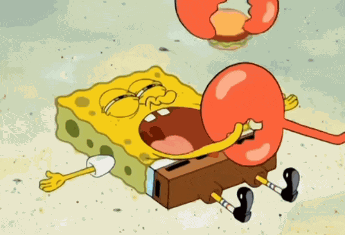 Spongebob Meme Explode GIF