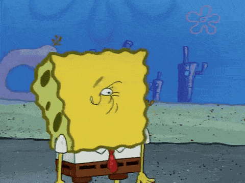 Spongebob Panic GIF