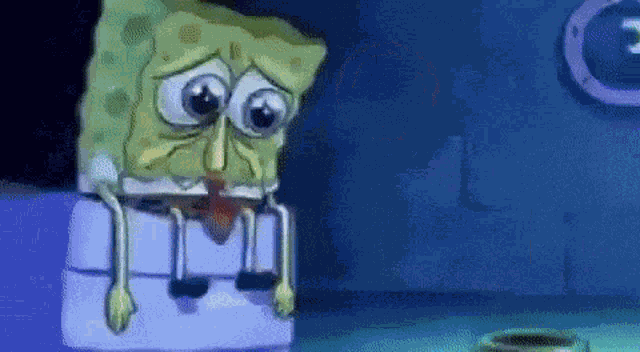 Spongebob Sad GIF