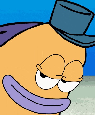 Spongebob Smirk GIF