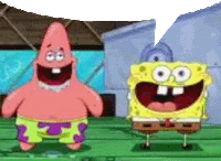 Spongebob Speech Bubble Sticker