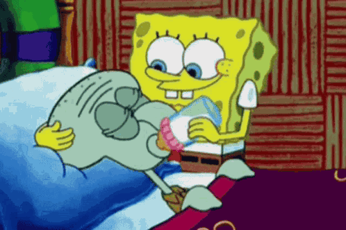 Spongebob Spongebob And Squidward GIF