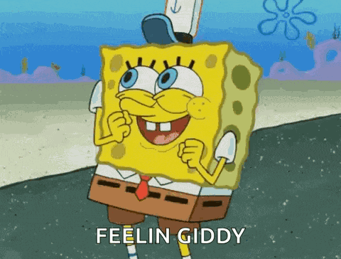 Spongebob Squarepants Happy GIF