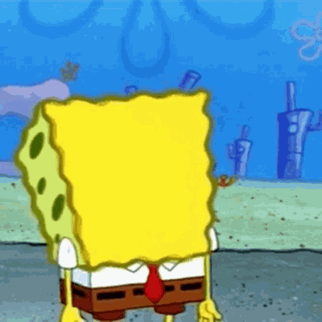 Spongebob Squarepants Sad GIF