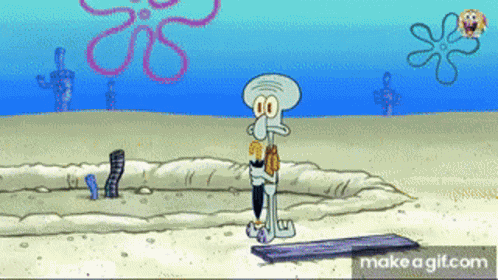 Spongebob Squidward GIF